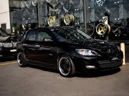 Image result for Black 2007 Mazda3