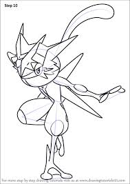 Kidkleurplaat.nl hello zerudez, i would like to use some of your models for pokémon fan game i'm making. Greninja Coloring Pages Coloring Home