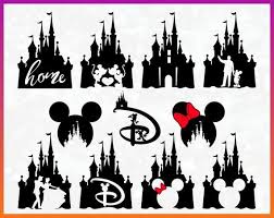 Disney Castle Svg Disney Castle Clipart Vector Download Iron Disney Castle Outline Disney Castle Disney Font Free