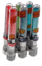 Star Wars Lightsaber Lollipop Crystal Candy Lot 6 Lights Up Star Wars Birthday Party Star Wars Light Saber Star Wars Party