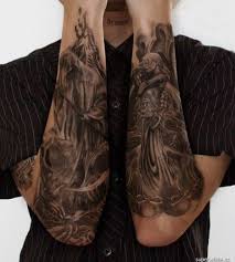 Good And Evil Tattoos Tattoos Net Good And Evil Tattoos Evil Tattoos Reaper Tattoo