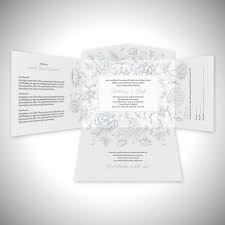 Toile Reverie Self Mailer Wedding Invitation Einvite Com Floral Theme And Dedicated Design So In Love With This Toil Wedding Invitations Invitations Wedding
