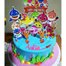 Mamasab bakery petaling jaya (hq), no. Cake Topper Baby Shark For Cake Decoration Shopee Malaysia