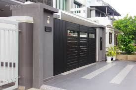 Let us handcraft a modern gate that will complement your modern style home. Contemporary Modern Exterior Terrace Design Ideas Photos Malaysia Atap Co