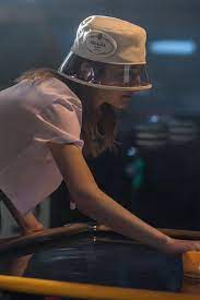Prada Kick Starts Summer With A New Pvc Visor Hat Bucket Hat Fashion Visor Hats Hat Fashion