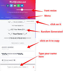 You will have a new name style, with custom symbols and an ideal nick! Nickfinder Net Text Name