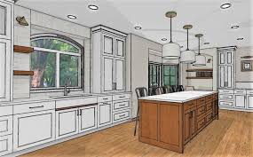Large Warm Kitchen Design By Mingle In 2020 Kitchen Design Cabinetry Design Bathroom Layout