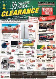 Harvey norman is a large store that offers wide range of different products, such as furniture, bedding parts, electrical products, home entertainment systems and computer parts. Harvey Norman Raya Clearance 15 June 2018 19 June 2018
