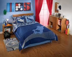New Blue Gray Extreme Skateboard Comforter Bedding Sheet Set Ebay Blue Comforter Sets Bedding Sets Bed Comforters