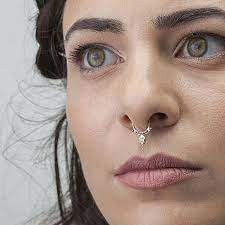Septum Ring Septum Jewelry Septum Piercing Nose Ring Gold Nose Jewellery Gold Septum Ring 14k Gold Septum Septum Septum Jewelry Nose Jewelry Ear Jewelry