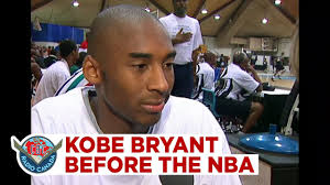 Kobe Bryant's first glimpse of Canadian basketball players, 1995