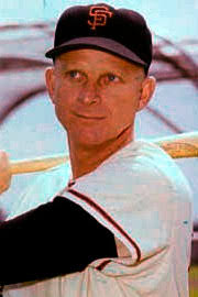 Whitey Lockman: 1954 World Champion New York Giants First Baseman  (1945-1958)