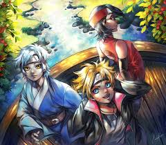 Foto anime boruto tim 7. Cerylia Rectris On Twitter Boruto Team 7 Digitalpainting Fanart Illustration Csp Boruto Naruto Mitsuki Sarada Ninja