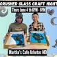 Crushed Glass Suncatcher Class at Martha's Cafe