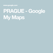 Towns within a radius of cities within czech republic. Prague Google My Maps Prague Me On A Map Map