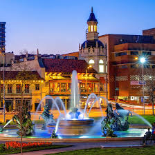 See more ideas about florida flowers, kansas city plaza and bamboo ladders. Kansas City Plaza Jc Nichols Fountain At Dusk Square Photograph By Gregory Ballos