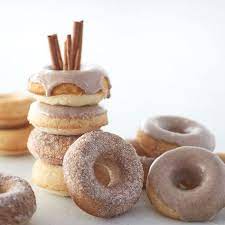 Baked Vegan Banana Cake Donuts Recipe Donut Recipes Vegan Donuts Dairy Free Donuts