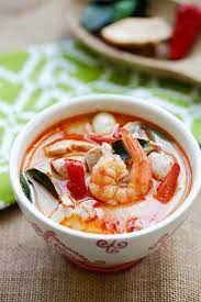 Thai Coconut Chicken Shrimp Soup Easy Delicious Recipes Coconut Chicken Recipes Shrimp Soup