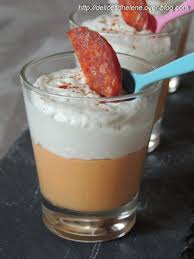 Verrine A La Mousse De Chorizo Chantilly De Chevre Frais Les Delices D Helene Recettes De Cuisine Recette Cuisine Et Boissons