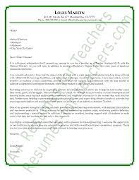 In the cover letter, you have a chance to sh. Cover Letter Teaching Application Examples