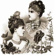 Hairstyles To Suit Different Face Types Tips From The Turn Of The Century 1900s Victorian Hairstyles Evening Hairstyles Evening Dress Fashion