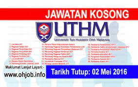 We did not find results for: Jawatan Kosong Universiti Tun Hussein Onn Malaysia Uthm 02 Mei 2016 Jawatan Kosong Kerajaan Swasta Terkini Malaysia 2021 2022
