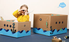 When you play pirate ship, you have two choices. Cardboard Pirate Ship Badala Sticker