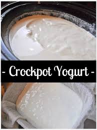 Crockpot Yogurt Yogurt Recipes Crock Pot Yogurt Recipes