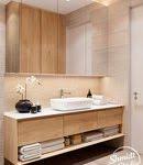 洗面所 脱衣所に注目 気になる水周りインテリアと収納術を大公開 収納 白黒インテリア シンク下の収納