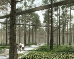 Botanical Garden Renovated By Oab In Kazakhstan Resembles The Silk Road S Forest Campus Landscape Design Botanical Gardens Garden Architecture
