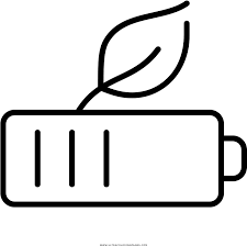 Battery Coloring Pages Coloring Page Printable Battery Dibujos De Medio Ambiente Para Colorear Clipart Full Size Clipart 1833364 Pinclipart