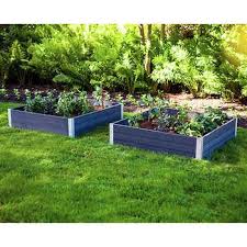 Corrugated metal was a nice, cheap solution for making large beds at a decent price and the cedar wood is naturally rot resistant. Vita Urbana Raised Garden Bed 2 Pack Costco