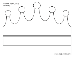 Prince And Princess Crown Templates Free Printable Templates Coloring Pages Firstpalette Com Crown Template Princess Crown Crafts Crown Crafts