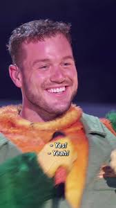 This #LovebirdMask reveal was im-PECK-able! See @Colton Underwood’s  unmasking