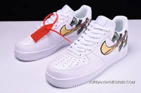 Black Air Force 1 Off White Back Women Men Custom Off White X Nike Air Force 1 Low Flower In White Free Shipping 2020 Tax Free Price 90 95 Jordan Shoes Outlet Nike Air Nike Air Force Jordan Shoes Outlet