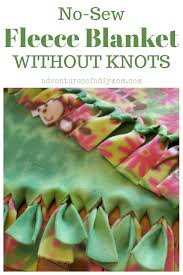 There is a sewing method and a non sewing method. How To Make A No Sew Fleece Blanket Without Knots Adventures Of A Diy Mom