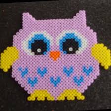 Dickygirl 201407ac004 Dekoration Eulen Susse Eule Zum Aufhangen Breite 17cm Hohe Bugelperlen Muster Bugelperlen Eule