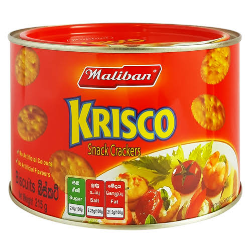 Maliban krisco snack 215g