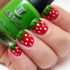 Pin By Paige Dudley On Nails Strawberry Nail Art Nail Art Designs Diy Nail Art Diy