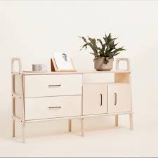 Mid Century Sideboard Modern Wood Tv Stand With 2 Cabinets Etsy In 2020 Open Cabinets Modern Wood Sideboard Cabinet Boxes