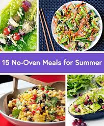 15 Healthy No Bake Recipes For Hot Summer Days Cold Meals Healthy Chicken Recipes Healthy Snacks