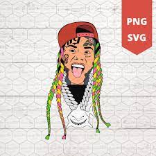 Tekashi 6ix9ine Png Svg Https Etsy Me 3etjysq Clipart Tekashi6ix9ine Tekashisvg 6ix9ine Tekashipng Tekashidigital Tekas Png Bunny Face Printable Image