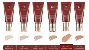 Missha M Perfect Cover Bb Cream Swatches Korean Bb Cream Bb Cream Bb Cream Missha