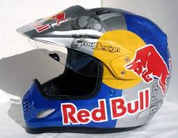 Arai XD3 RedBull | Helmet design, Dirt bike helmets, Bike helmet