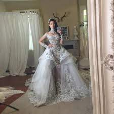 Worn and loved by generations of brides, these iconic dresses hold a timeless romance. Bling Luxury Beads Mermaid Transparent Long Sleeves Wedding Dress Bridal Gown High Neck Overskirt Wedding Gowns 2019 Vestidos Wedding Dresses Aliexpress