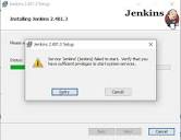 Facing Problem in Installing Jenkins Again - Ask a question - Jenkins