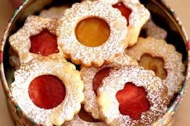 Photo of austrian jam cookies by carol. Linzer Augen Recipe Red Ted Art Make Crafting With Kids Easy Fun Amazing Cookie Recipes Cookies Recipes Chocolate Chip Easy Cookie Recipes