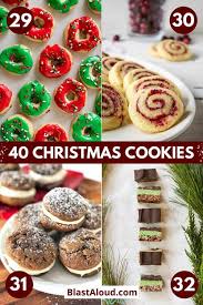 40 Tasty And Fun Christmas Cookies Recipes You Have To Make Cookies Recipes Christmas Easy Dessert Recipes Christmas Christmas Desserts Easy