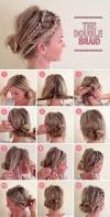 French Braids For Short Hair