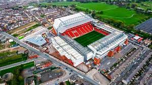 Das stadion von fc liverpool. Liverpool Baut Anfield Aus 2022 Wird Die Neue Tribune Fertig Sein Watson